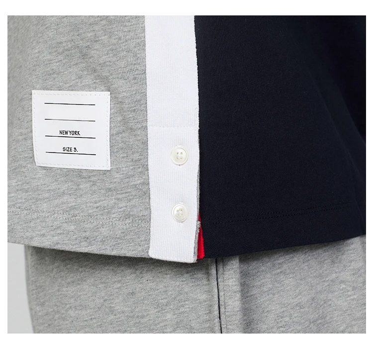 2021 TB THOM Fashion Brand Shirts Men Casual Slim Cotton shirt Summer Short Sleeve Patchwork Polo Clothing tops
2021 TB THOM Fashion Brand Shirts Men Casual Slim Cotton shirt Summer Short Sleeve Patchwork Polo Clothing tops