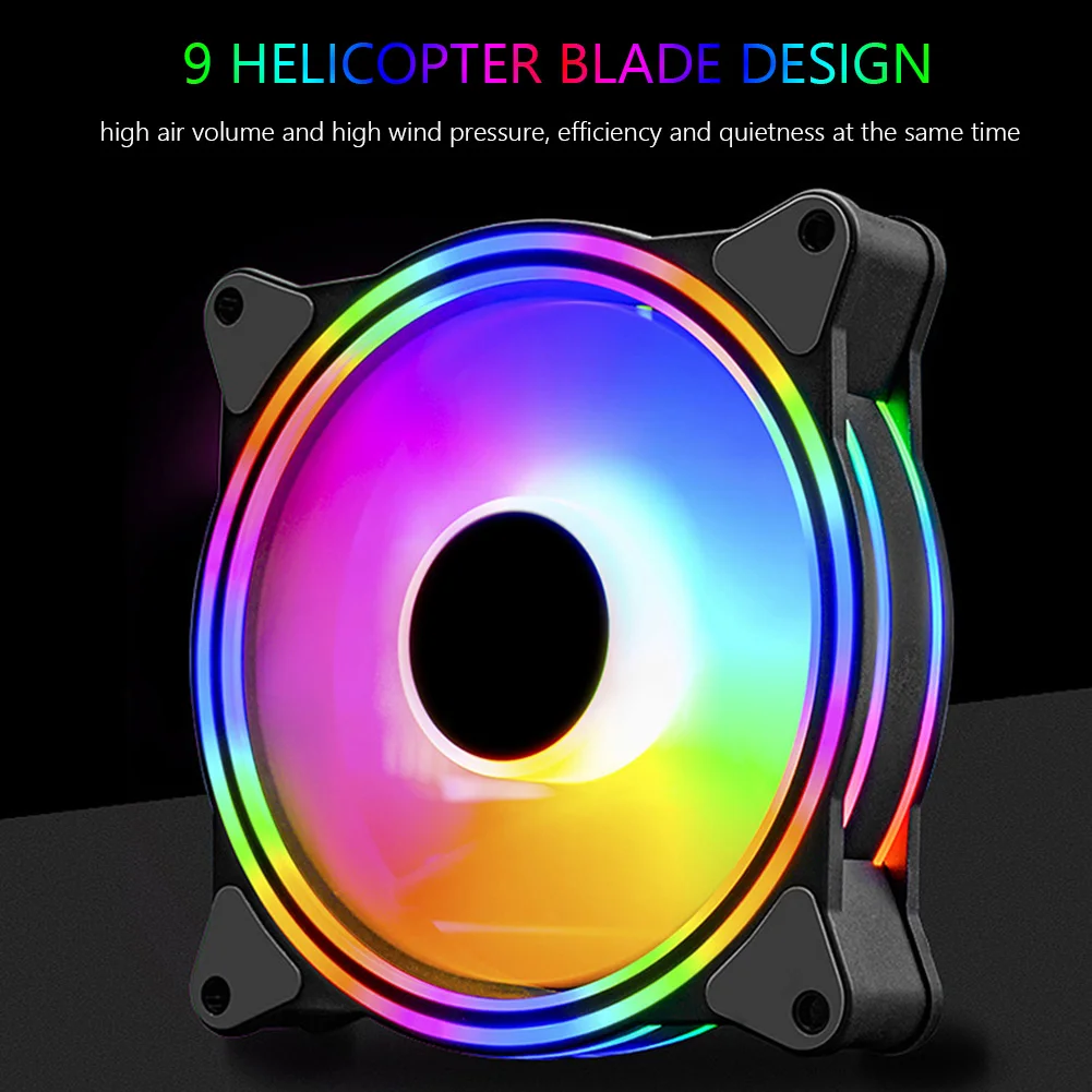 12cm PC Case Cooling Fan Hydraulic Bearing Large 4 Pin LED Cooler Heatsink Radiator for Desktop Computer Chassis
12cm PC Case Cooling Fan Hydraulic Bearing Large 4 Pin LED Cooler Heatsink Radiator for Desktop Computer Chassis