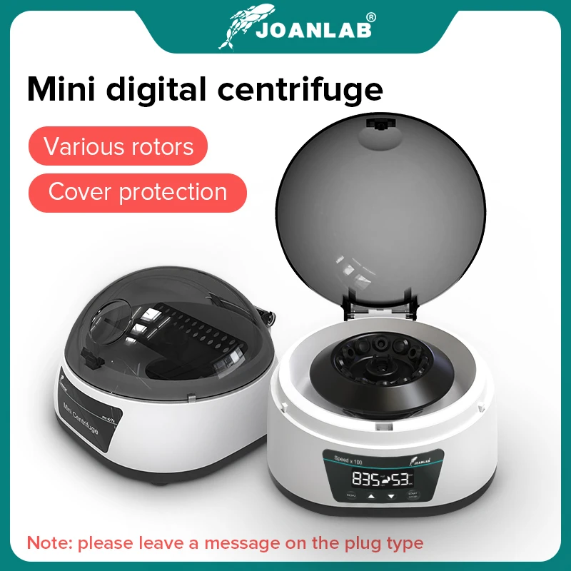 Pcr Centrifuge Machine Digital Display High-speed Centrifuge Lab 4000rpm 7000rpm 0.2ml 0.5ml 1.5ml 2ml Centrifuge Tube 110v 220v
Pcr Centrifuge Machine Digital Display High-speed Centrifuge Lab 4000rpm 7000rpm 0.2ml 0.5ml 1.5ml 2ml Centrifuge Tube 110v 220v