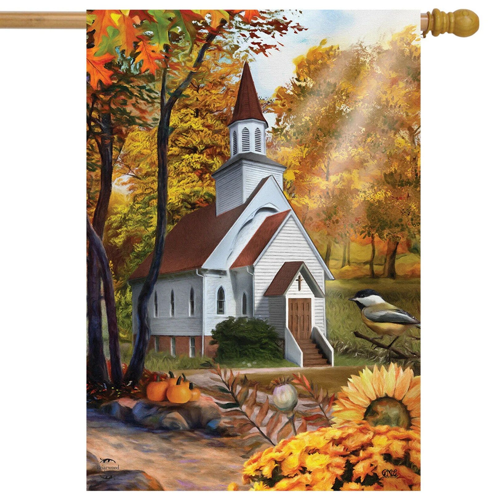 Flag 28"x40"Autumn church sunset Flag High Quality Single Side Flag Party DIY Festival Decoration Accessiories
Flag 28"x40"Autumn church sunset Flag High Quality Single Side Flag Party DIY Festival Decoration Accessiories
