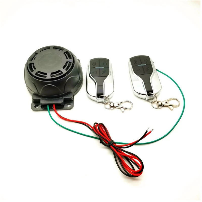Motorcycle Bike Scooter Alarm Security System Theft Protection with 12V Dual Remote Control
Motorcycle Bike Scooter Alarm Security System Theft Protection with 12V Dual Remote Control