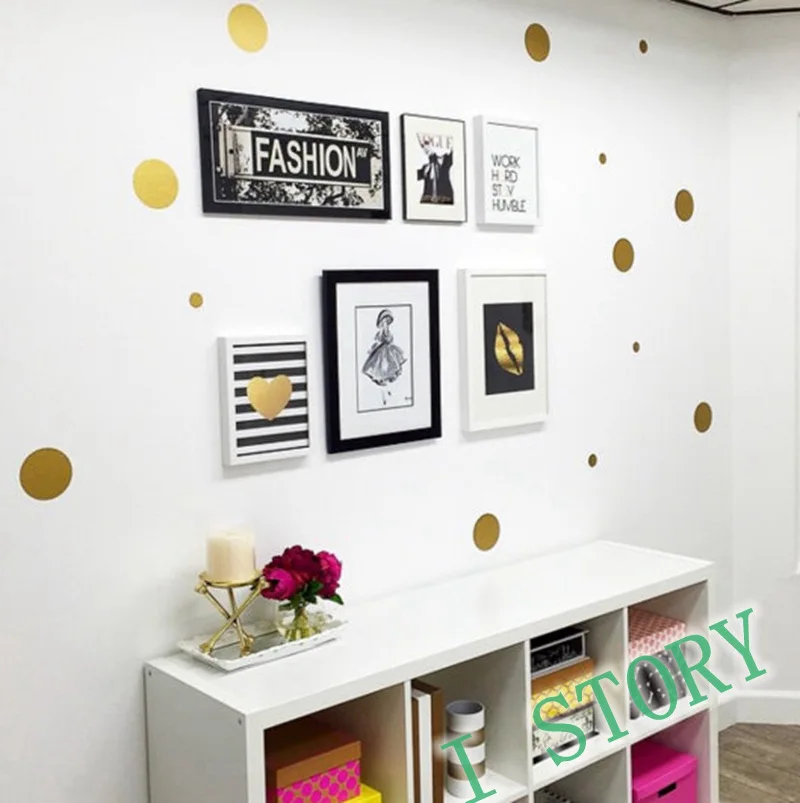 Custom Polka Dot Art Wall Stickers, Living Room Bedroom Children's Room Personalized Decorative Stickers Painting
Custom Polka Dot Art Wall Stickers, Living Room Bedroom Children's Room Personalized Decorative Stickers Painting