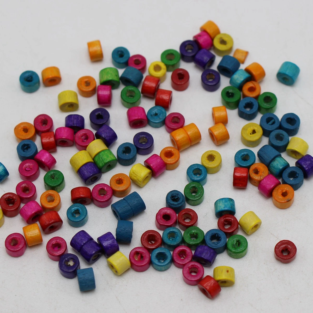 1000 Mixed Color 4X3mm Column Heishi Wood Beads
1000 Mixed Color 4X3mm Column Heishi Wood Beads