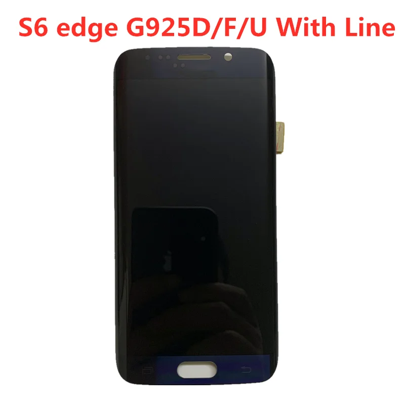 Original AMOLED With Line For Samsung Galaxy S6 edge lcd G925A G925U G925F LCD Display Touch Screen Digitizer Assembly 
Original AMOLED With Line For Samsung Galaxy S6 edge lcd G925A G925U G925F LCD Display Touch Screen Digitizer Assembly
