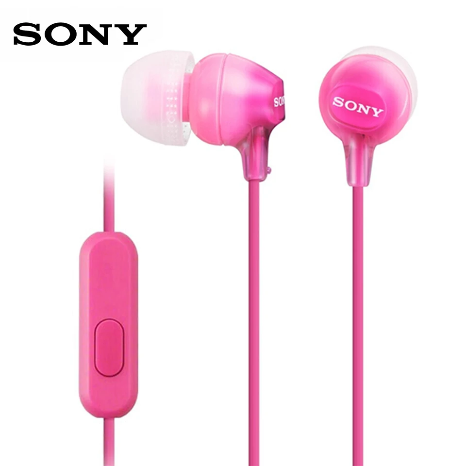 SONY MDR-EX15AP Stereo Earphones 3.5mm Wired Headset Sport Earbuds HIFI Headphone Handsfree with Mic for Smartphones Music Game
SONY MDR-EX15AP Stereo Earphones 3.5mm Wired Headset Sport Earbuds HIFI Headphone Handsfree with Mic for Smartphones Music Game