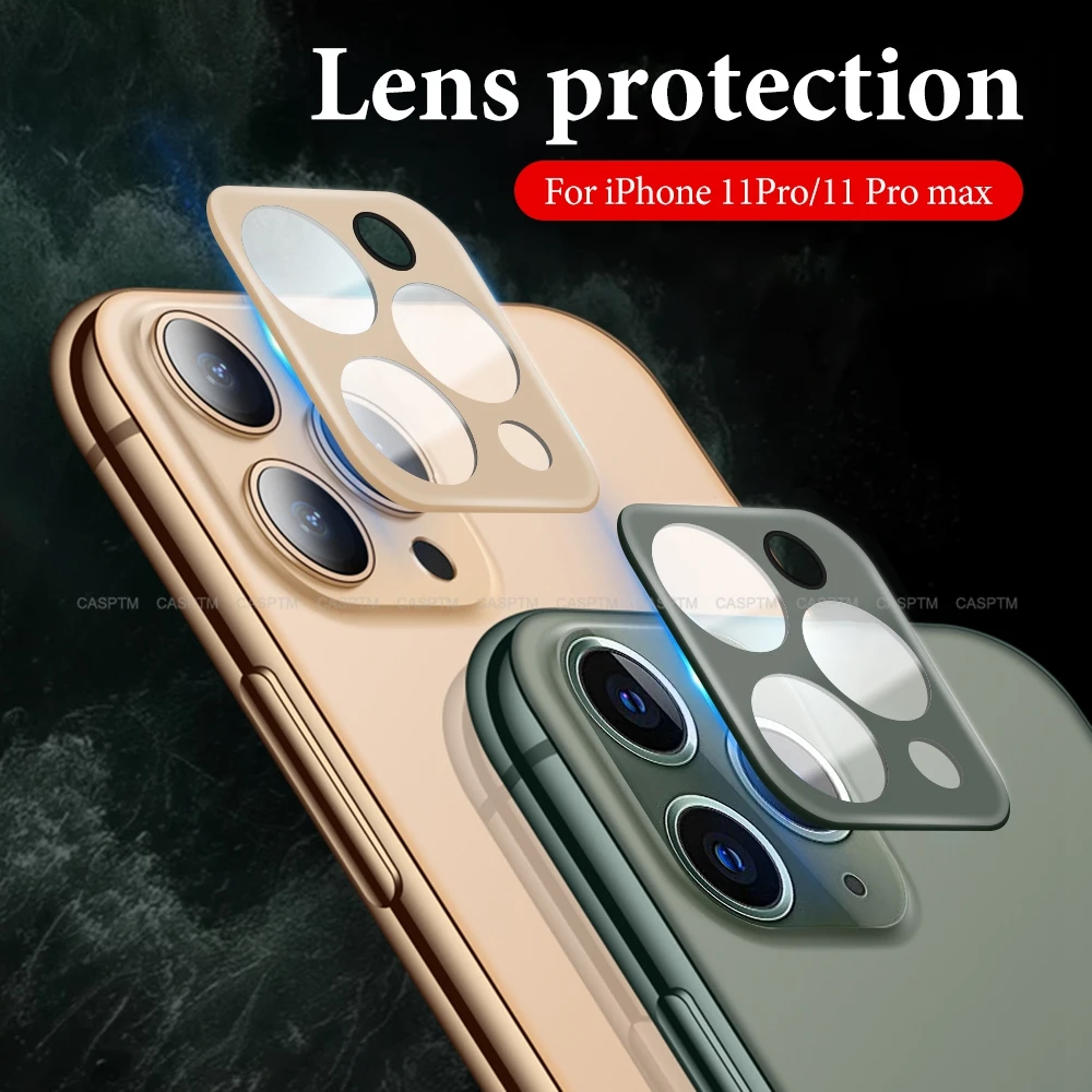 Фото 9D полноэкранный чехол для объектива камеры Apple iPhone 11 Pro Max - купить