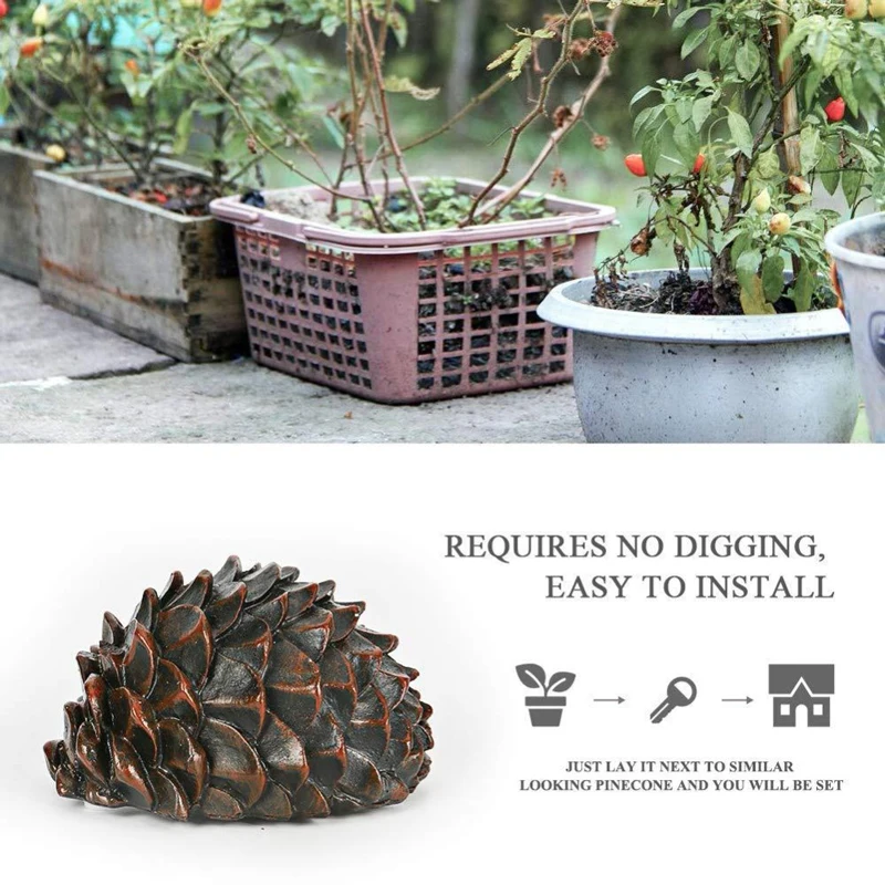 Hidden Key Safe Box Outdoor Hide Keys In Pine Nuts Disguise Storage Case Box Secret Spare Key House Security Garden Ornament
Hidden Key Safe Box Outdoor Hide Keys In Pine Nuts Disguise Storage Case Box Secret Spare Key House Security Garden Ornament