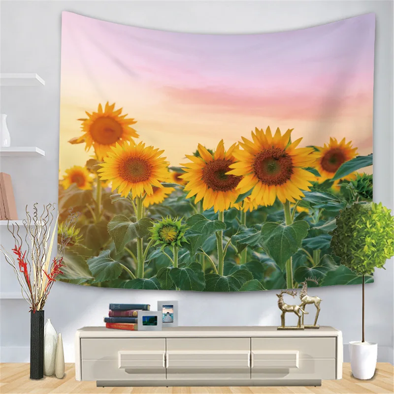 Pink beach tapestry 3D digital printing tapestry sunflower beach towel home furnishing fabric custom
Pink beach tapestry 3D digital printing tapestry sunflower beach towel home furnishing fabric custom