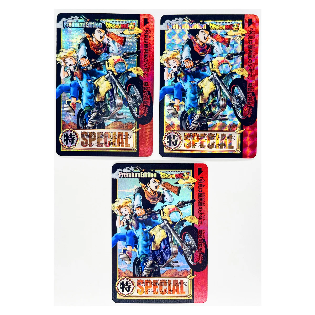 Dragon Ball Z GT Android 18 19 Super Saiyan Heroes Battle Card Ultra Instinct Game Collection Cards
Dragon Ball Z GT Android 18 19 Super Saiyan Heroes Battle Card Ultra Instinct Game Collection Cards
