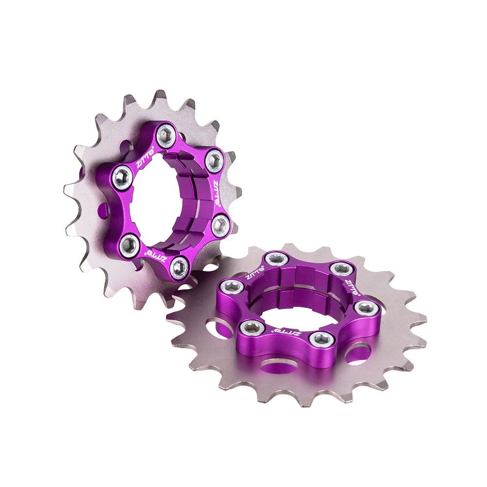 MTB Single Speed Cassette Cog Bicycle 1 Speed Sprocket Gear 16T 17T 18T 19T 20T 21T 22T 23T K7 CNC Bike Freewheel
MTB Single Speed Cassette Cog Bicycle 1 Speed Sprocket Gear 16T 17T 18T 19T 20T 21T 22T 23T K7 CNC Bike Freewheel
