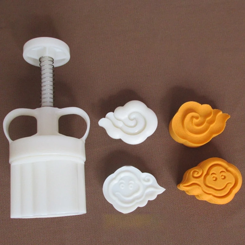 50g Barrel Mooncake Mold with 2 Pineapple Cloud Stamps Cookie Cutter Hand Press Green Bean Pastry Mould DIY Bakeware
50g Barrel Mooncake Mold with 2 Pineapple Cloud Stamps Cookie Cutter Hand Press Green Bean Pastry Mould DIY Bakeware