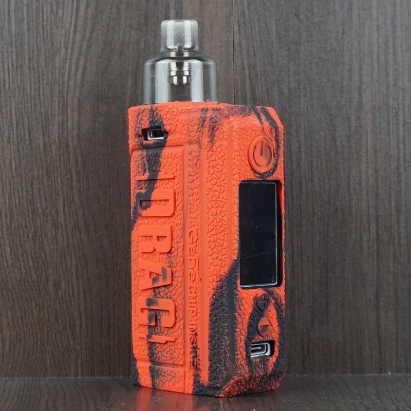 Чехол-накладка VOOPOO DRAG MAX 177W силиконовый с текстурой для боксмода DRAGMAX 177 |