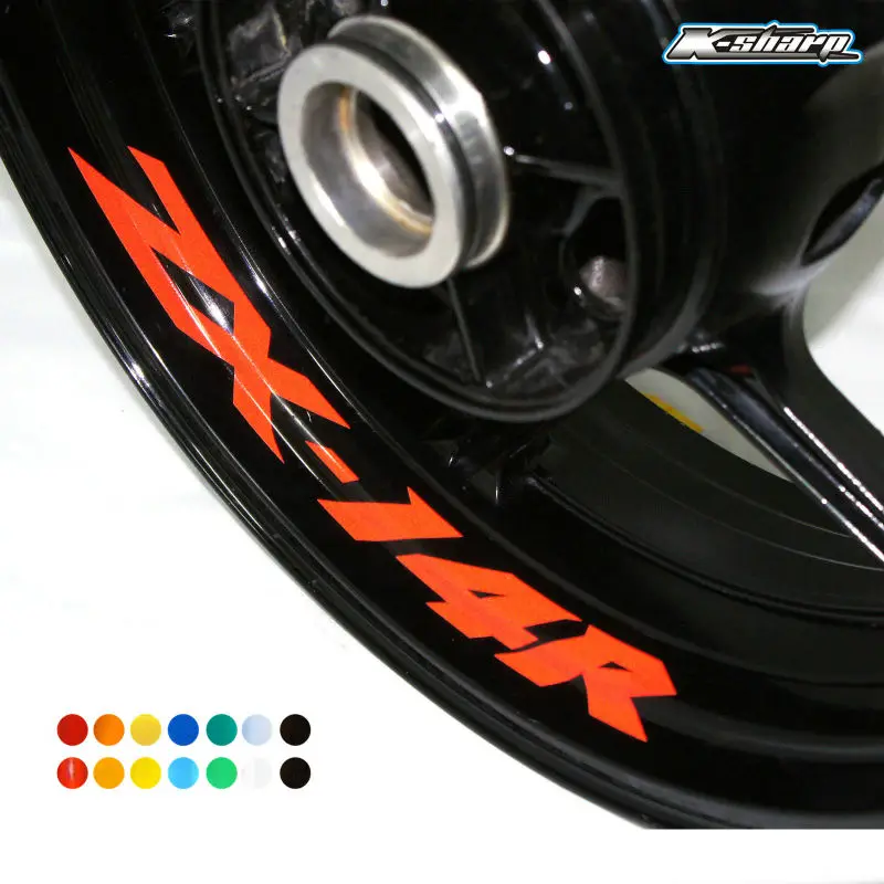 8 X custom inner rim decals wheel reflective sign Stickers stripes Fit KAWASAKI ZX-14R
8 X custom inner rim decals wheel reflective sign Stickers stripes Fit KAWASAKI ZX-14R