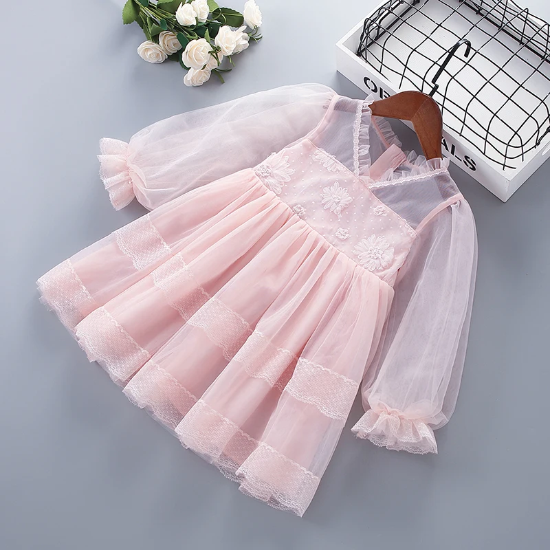 3-7 Years High Quality Spring Girl Dress 2021 New Chiffon Flower Draped Ruched Kid Children Clothing Girl Princess Dress
3-7 Years High Quality Spring Girl Dress 2021 New Chiffon Flower Draped Ruched Kid Children Clothing Girl Princess Dress