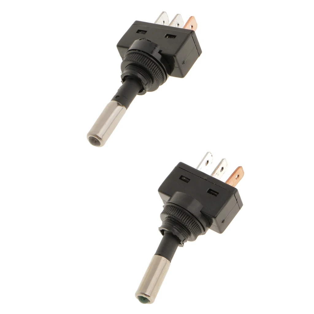 2 Pieces Car Boat 12V 20A Blue and Green LED Rocker Toggle 3Pin SPST Switch
2 Pieces Car Boat 12V 20A Blue and Green LED Rocker Toggle 3Pin SPST Switch