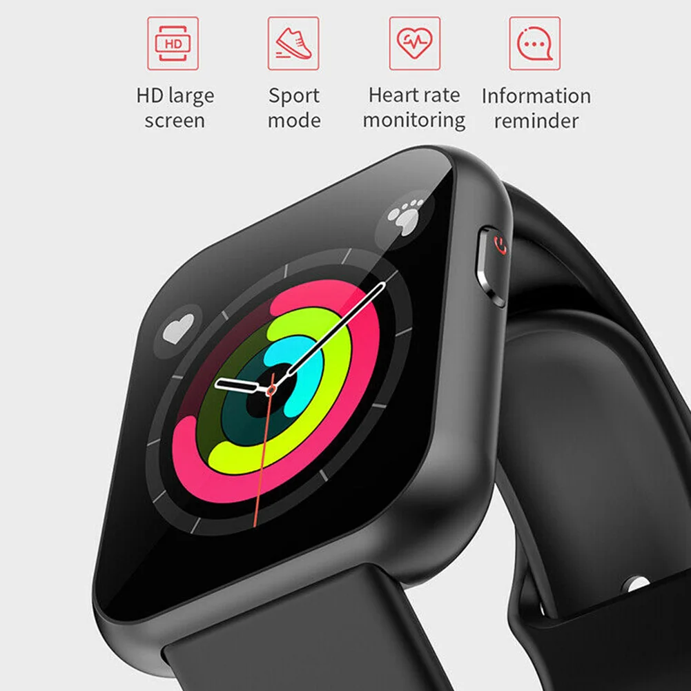 2021 Full Touch Screen Smart Watch Men Sports Waterproof Bluetooth SmartWatch Women Call Phone For iPhone IOS Android Samsung
2021 Full Touch Screen Smart Watch Men Sports Waterproof Bluetooth SmartWatch Women Call Phone For iPhone IOS Android Samsung