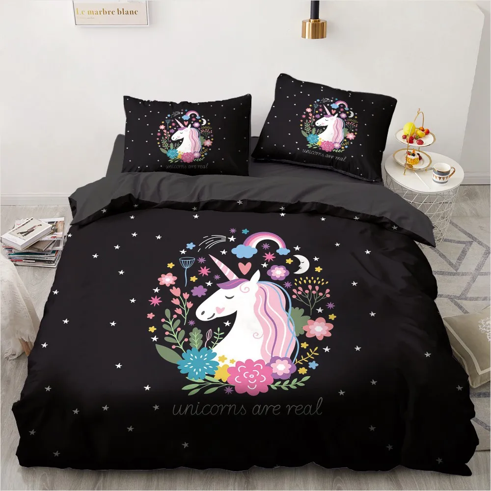 3D Cartoon Quilt Cover Sets Gray Comforther Covers Pillow Covers Full Queen Double Single Size Custom Design Unicorn Bedding Set
3D Cartoon Quilt Cover Sets Gray Comforther Covers Pillow Covers Full Queen Double Single Size Custom Design Unicorn Bedding Set