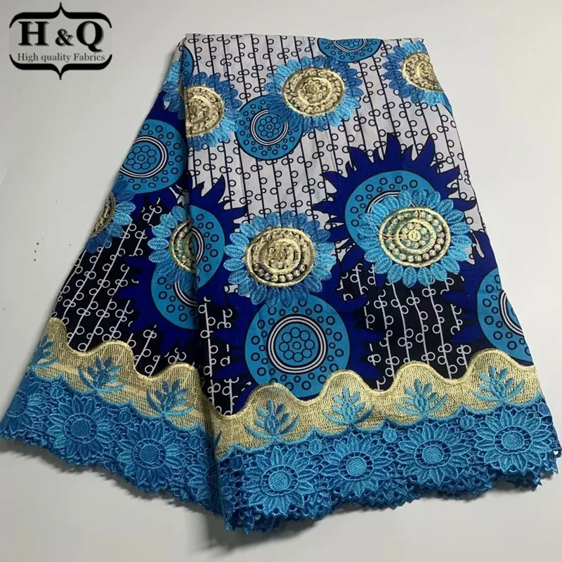 H&Q latest african batik lace wax fabric 100% cotton embroidery 6 yards/piece nigerian guipure laces water soluble fabrics H1127
H&Q latest african batik lace wax fabric 100% cotton embroidery 6 yards/piece nigerian guipure laces water soluble fabrics H1127