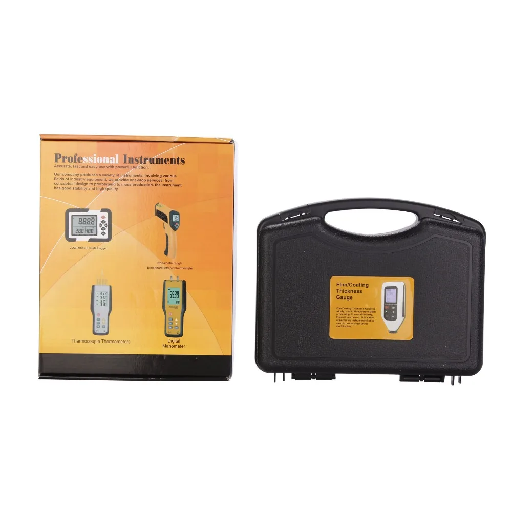 HT-128 Digital Thickness Gauge Meter for Coating Clad Layer Digital LCD Display
HT-128 Digital Thickness Gauge Meter for Coating Clad Layer Digital LCD Display