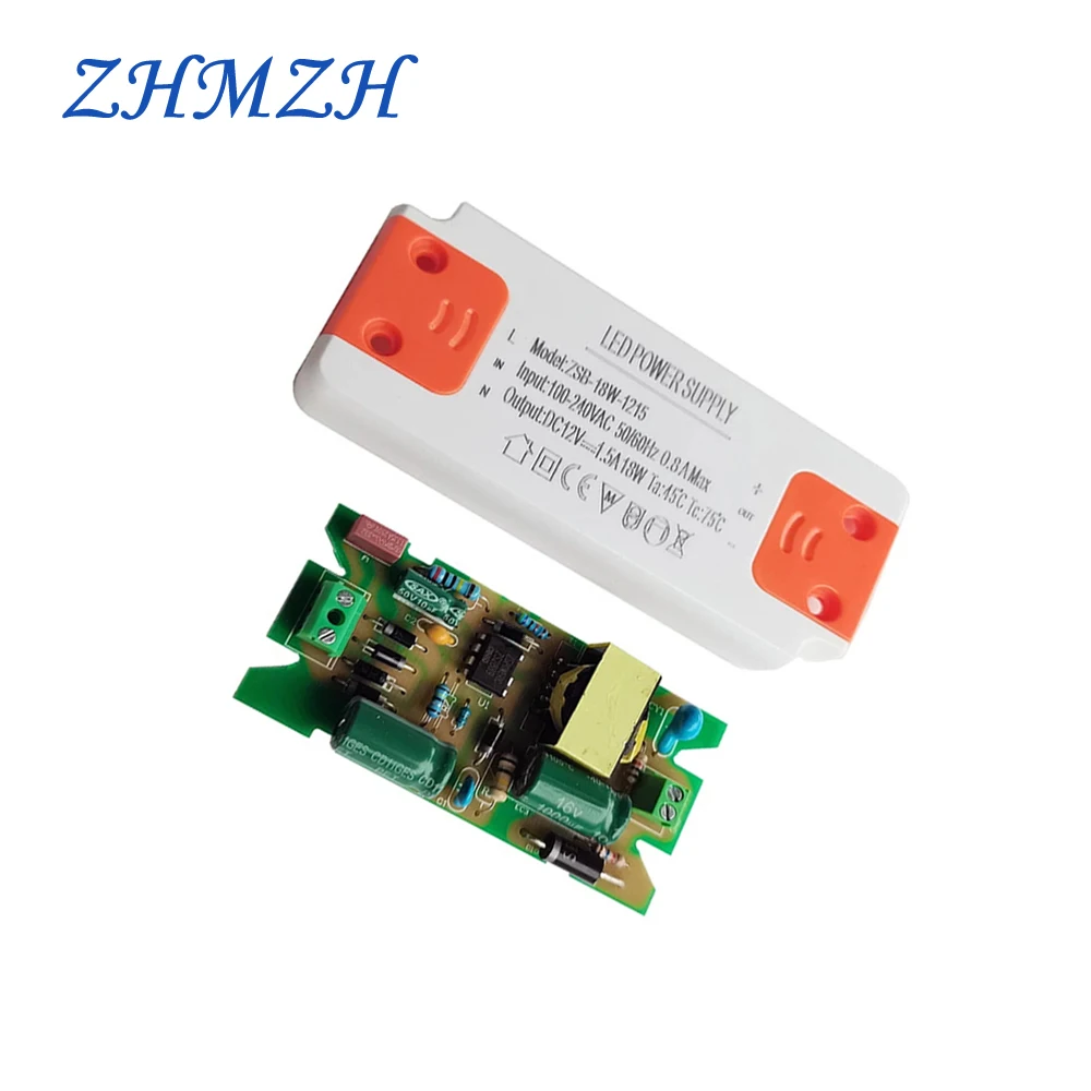 ZHMZH Constant Volatge 18W 36W Super Slim LED Driver LED Power Supplies 3A Lighting Transformer for LED Lighting AC100V-240V
ZHMZH Constant Volatge 18W 36W Super Slim LED Driver LED Power Supplies 3A Lighting Transformer for LED Lighting AC100V-240V