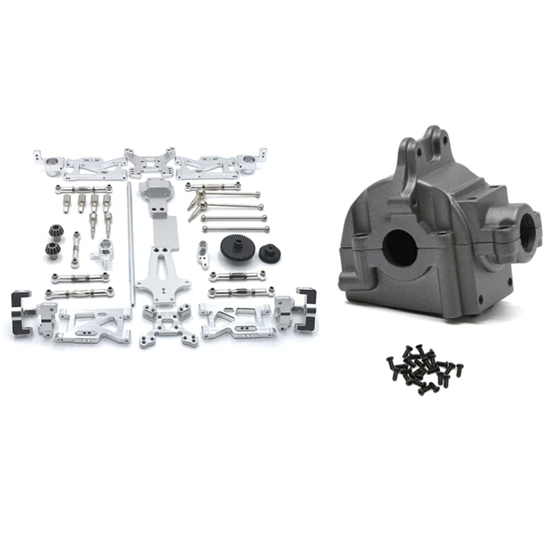 1 Set Complete Upgrade Parts Kit with Metal Wave Box Gear Box Shell, for Wltoys 144001 1/14 RC Car Parts
1 Set Complete Upgrade Parts Kit with Metal Wave Box Gear Box Shell, for Wltoys 144001 1/14 RC Car Parts