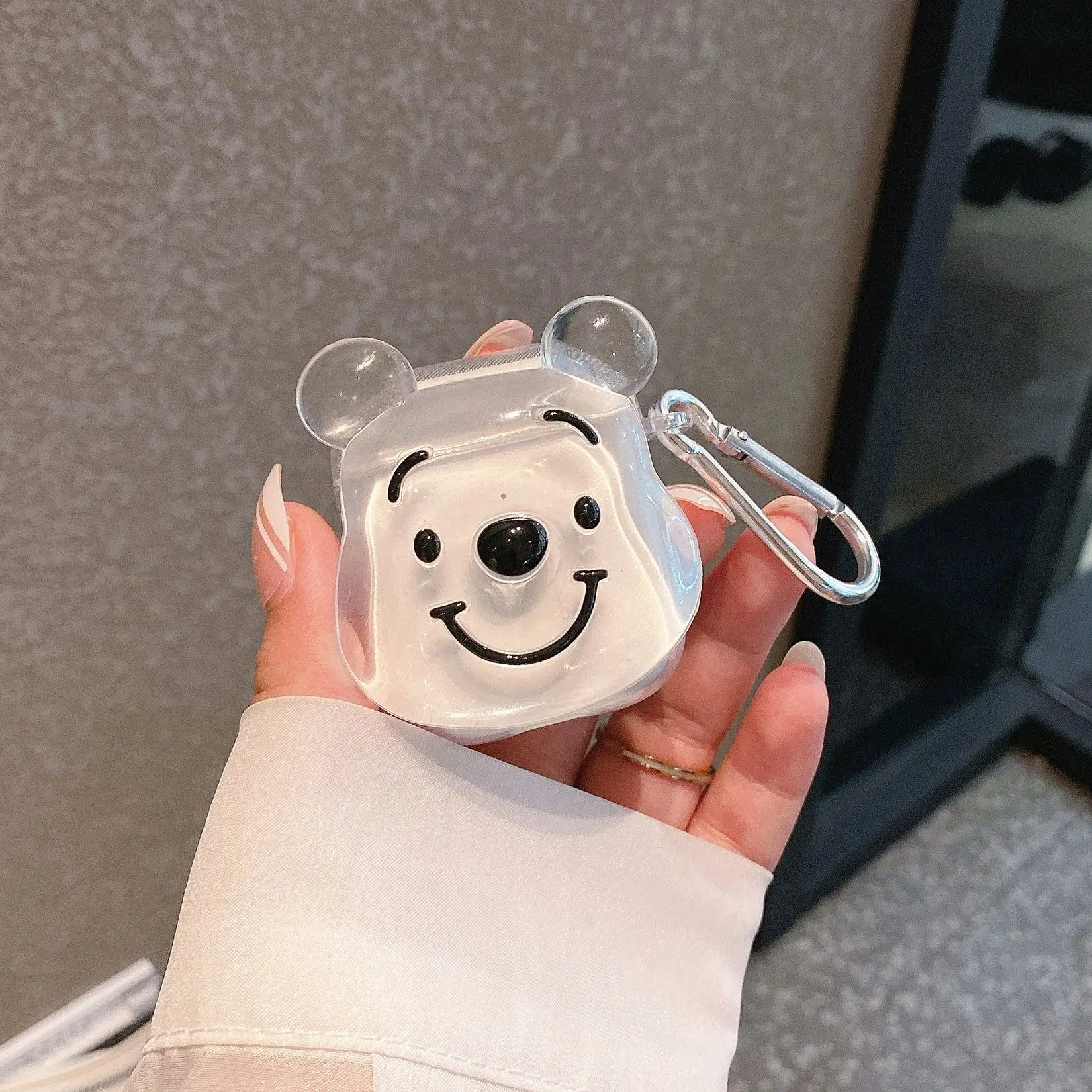 AirPods Protective Case Apple Earphone Case 2nd 3rd Generation Pro Transparent Bear Cute Cartoon Cover Soft Shockproof Case
AirPods Protective Case Apple Earphone Case 2nd 3rd Generation Pro Transparent Bear Cute Cartoon Cover Soft Shockproof Case