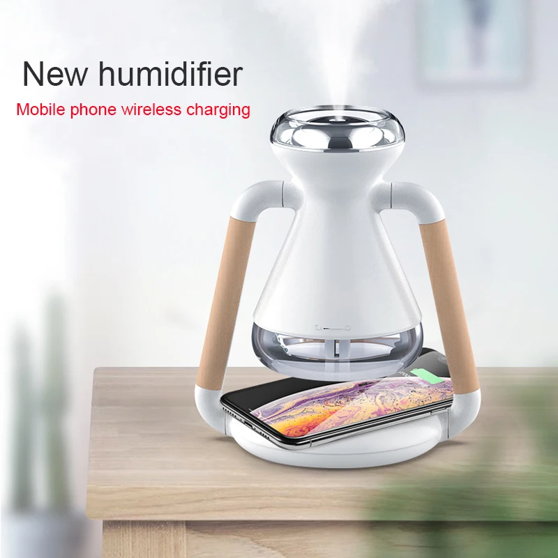 air humidifier USB With mobile phone wireless charging ultrasonic aroma diffuser home mist maker essential oil diffuser Office
air humidifier USB With mobile phone wireless charging ultrasonic aroma diffuser home mist maker essential oil diffuser Office