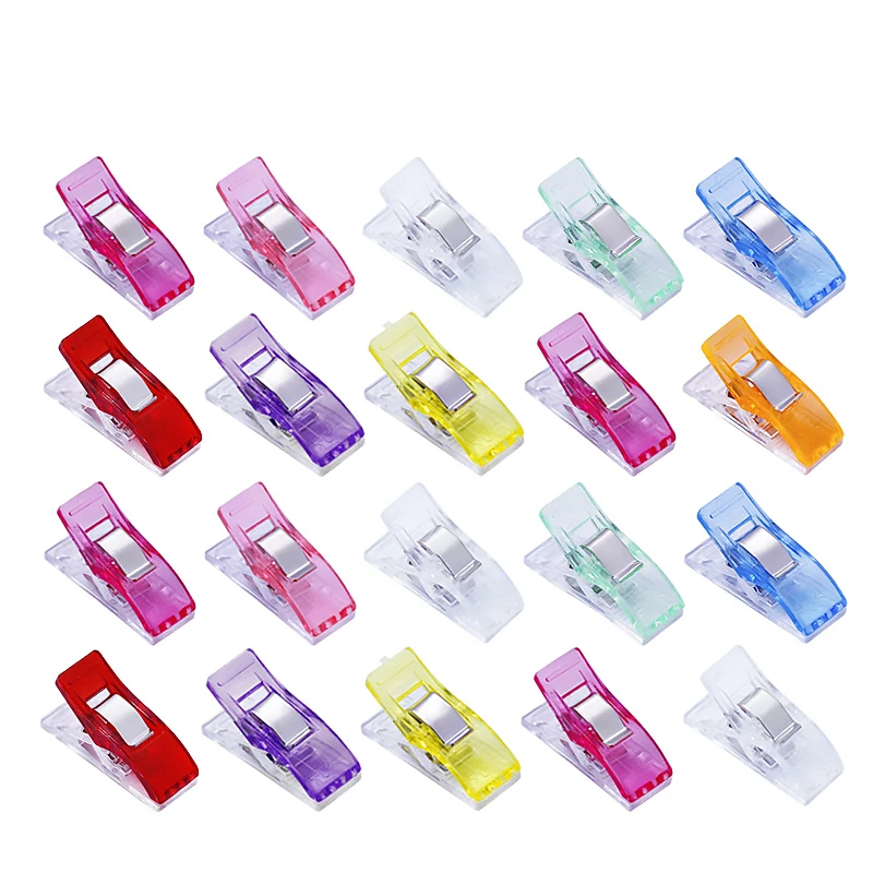 20pcs Job Foot Case Multicolor Plastic Clips Fabric Clamps Patchwork Hemming Sewing Tools Sewing Accessories Sewing Clips
20pcs Job Foot Case Multicolor Plastic Clips Fabric Clamps Patchwork Hemming Sewing Tools Sewing Accessories Sewing Clips