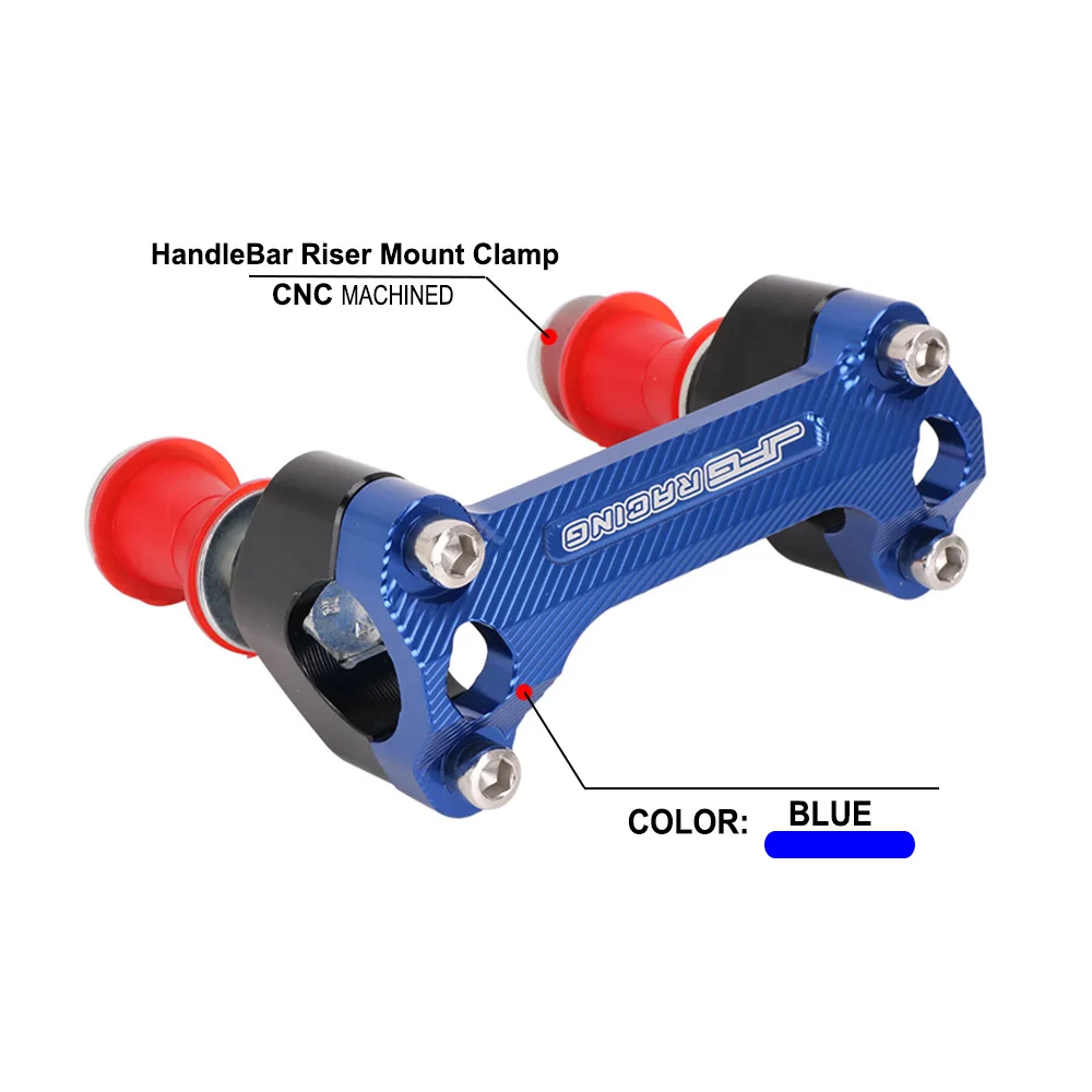 Motorcycle CNC Aluminum Handlebar Riser Clamps Bar Mounts For Yamaha YZ250F YZ450F YZ250FX YZ450FX WR250F WR450F
Motorcycle CNC Aluminum Handlebar Riser Clamps Bar Mounts For Yamaha YZ250F YZ450F YZ250FX YZ450FX WR250F WR450F