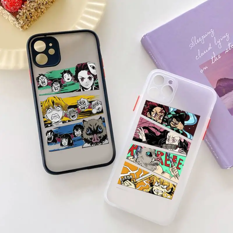Kimetsu no Yaiba Demon Slayer anime Phone Case matte transparent For iphone 7 8 11 12 plus mini x xs xr pro max cover
Kimetsu no Yaiba Demon Slayer anime Phone Case matte transparent For iphone 7 8 11 12 plus mini x xs xr pro max cover