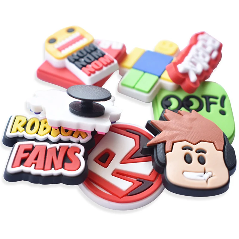 New Designer Cartoon Game Cute Hole Slippers Shoe Charms Baby Icon Buckles For Party Gifts PVC Accessories Shoe Croc Decor
New Designer Cartoon Game Cute Hole Slippers Shoe Charms Baby Icon Buckles For Party Gifts PVC Accessories Shoe Croc Decor