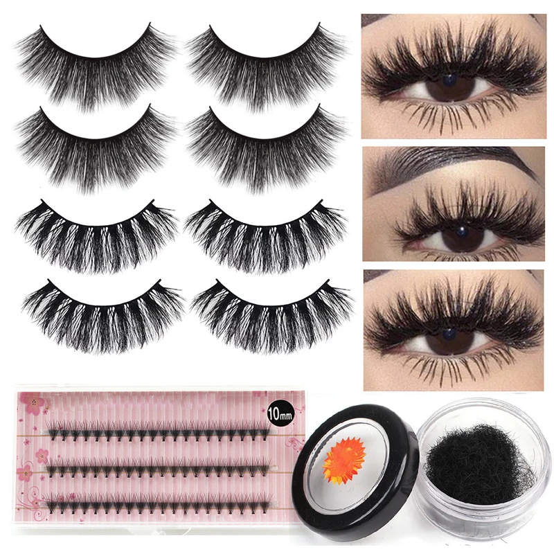 3-5Box Makeup Fake Eyelashes Individual Cluster False Eye Lashes Extension Tools 3D Mink Eyelash Grafting Fake False Eyelashes
3-5Box Makeup Fake Eyelashes Individual Cluster False Eye Lashes Extension Tools 3D Mink Eyelash Grafting Fake False Eyelashes
