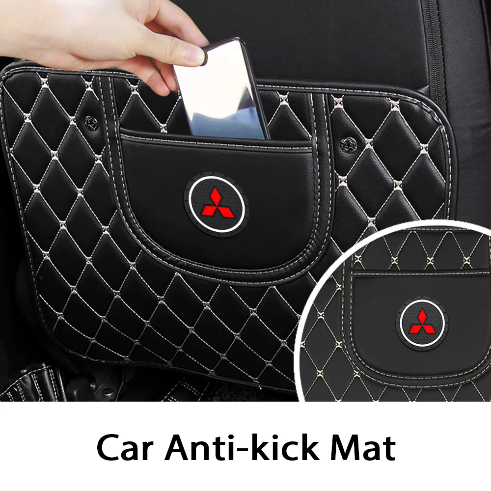 Hot Car Leather Seat Back Anti-Kick Mat Child Anti Dirt Scratch Pad For Mitsubishi Ralliart Lancer 9 10 Outlander Pajero L200
Hot Car Leather Seat Back Anti-Kick Mat Child Anti Dirt Scratch Pad For Mitsubishi Ralliart Lancer 9 10 Outlander Pajero L200