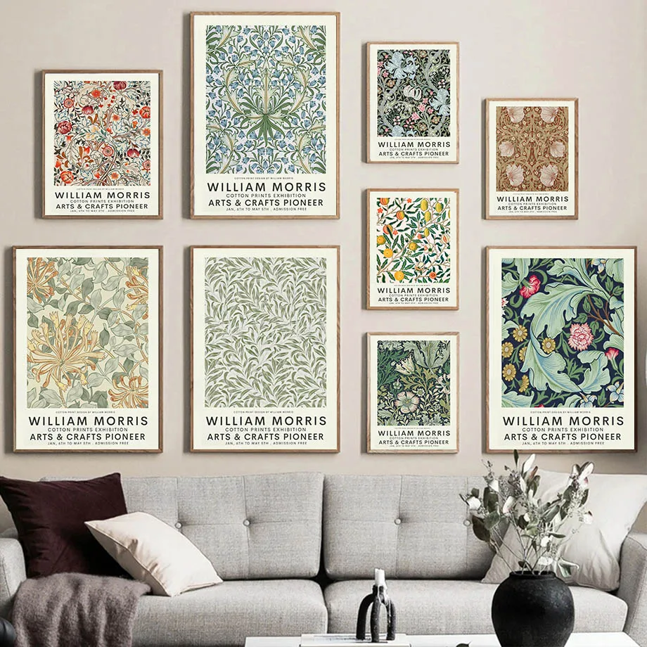Abstract William Morris Flower Leaf Bird Wall Art Canvas Painting Nordic Posters And Prints Wall Pictures For Living Room Decor
Abstract William Morris Flower Leaf Bird Wall Art Canvas Painting Nordic Posters And Prints Wall Pictures For Living Room Decor