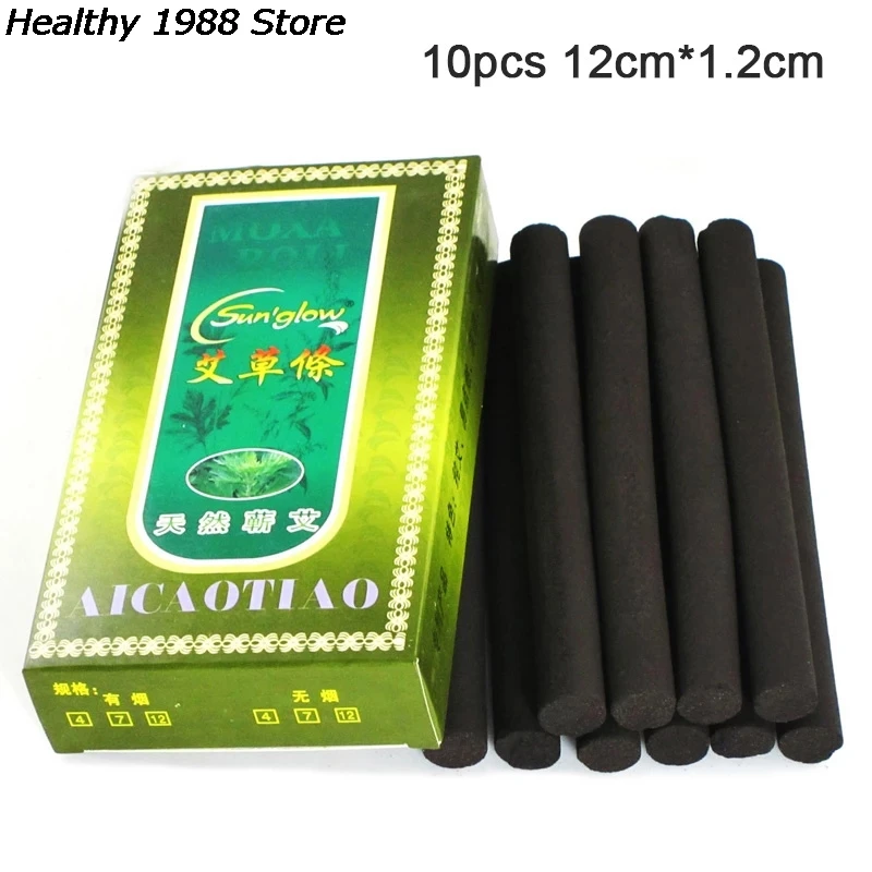 1Box Smokeless Moxa Roll Rolls Stick Traditional Chinese Acupuncture Massage Moxibustion Roller Mugwort Artemisia Box
1Box Smokeless Moxa Roll Rolls Stick Traditional Chinese Acupuncture Massage Moxibustion Roller Mugwort Artemisia Box