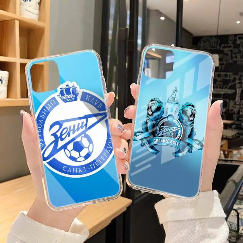 FC Football Zenit Phone Case Transparent Case For Iphone6 6s 7 8 Plus XR X XS 11 12 13 Pro Max
FC Football Zenit Phone Case Transparent Case For Iphone6 6s 7 8 Plus XR X XS 11 12 13 Pro Max