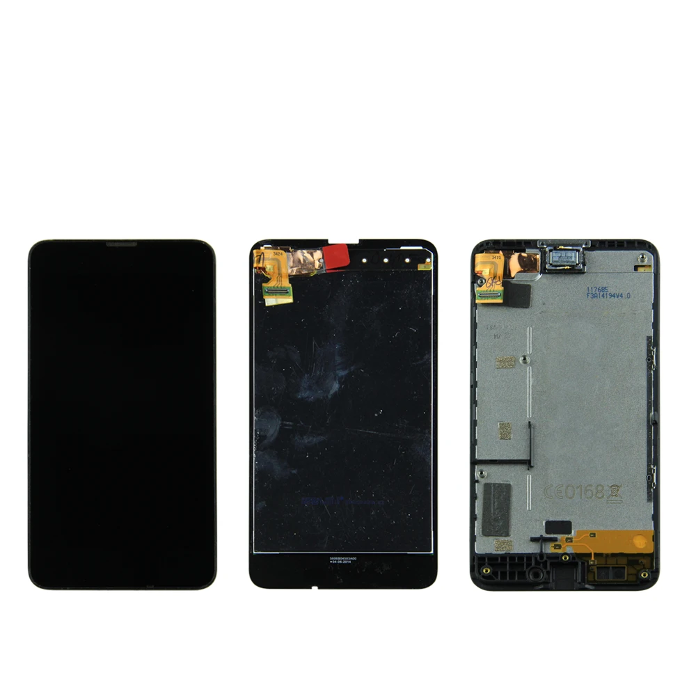 Оригинальный ЖК-экран для Nokia Lumia 630 635 и сенсорный экран дигитайзер с рамкой в