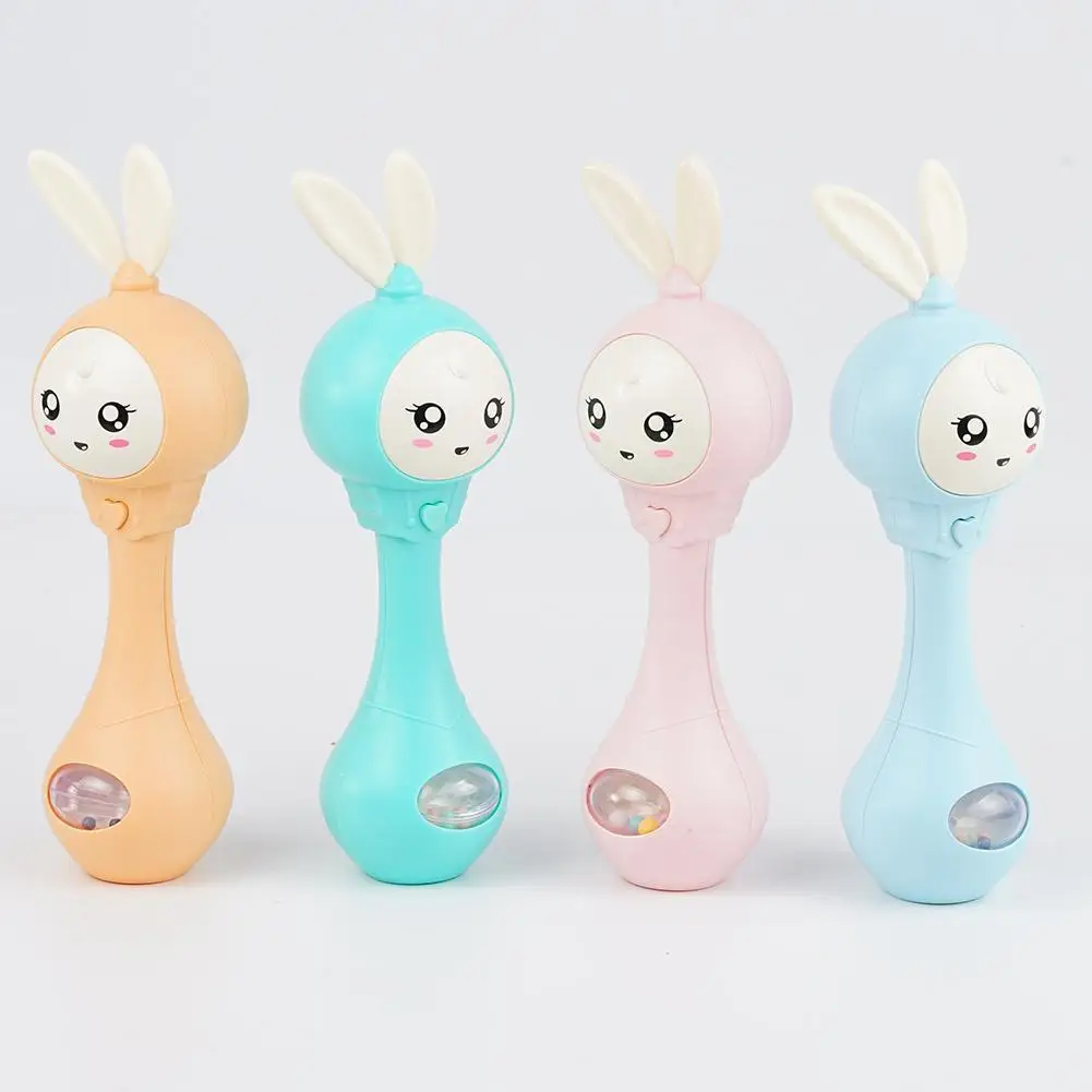 Baby Toy Music Flashing Handbell Music Rhythm Stick Teether Early Education Toys
Baby Toy Music Flashing Handbell Music Rhythm Stick Teether Early Education Toys