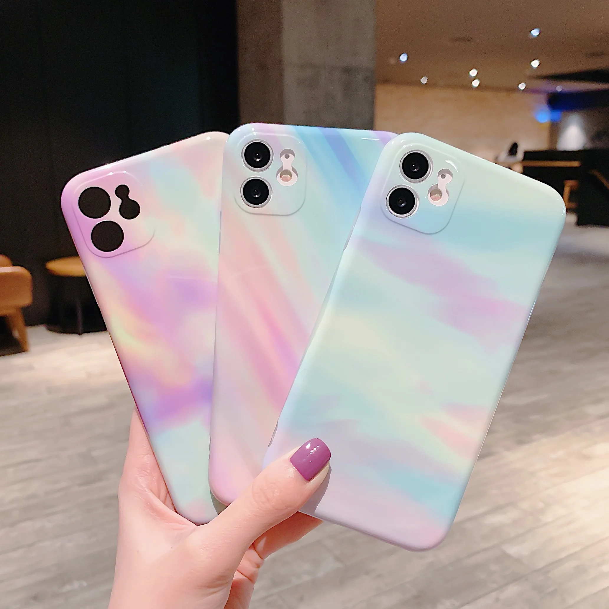 Противоударный мраморный чехол для телефона iPhone Xr X Xs Max 7 8 6 6s Plus Роскошный Матовый