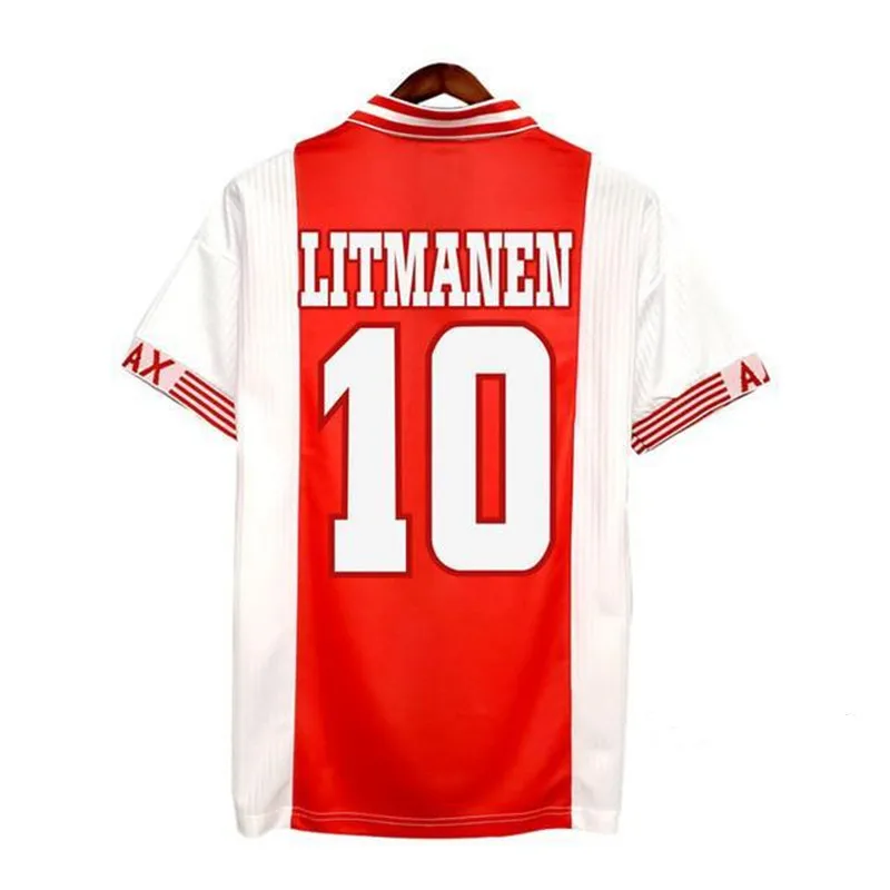 1994 95 97 Litmanen Laudrup Davids Rijkaard Vintage Short Sleeve Custom Top Retro Soccer Jerseys
1994 95 97 Litmanen Laudrup Davids Rijkaard Vintage Short Sleeve Custom Top Retro Soccer Jerseys