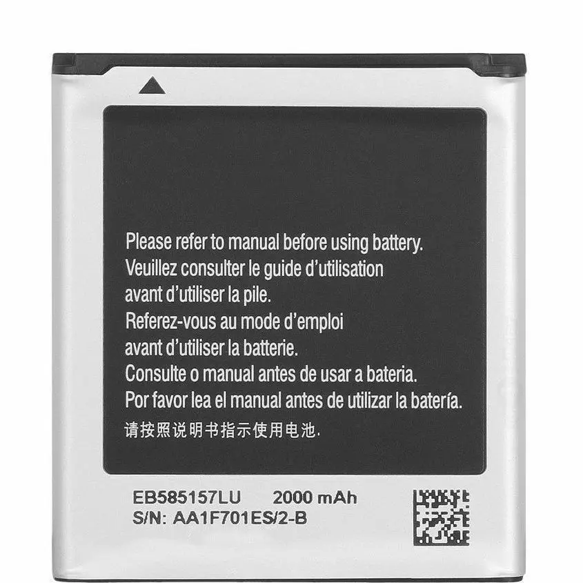 Сменный аккумулятор EB585157LU для Samsung GALAXY Beam i8530 i8558 i8550 i8552 i869 EB585157VK батареи 2000 мАч
Сменный аккумулятор EB585157LU для Samsung GALAXY Beam i8530 i8558 i8550 i8552 i869 EB585157VK батареи 2000 мАч