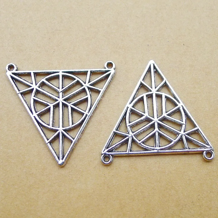Supplies For Jewelry Making 5pcs 32x34mm Antique Silver Color Triangle Connector Jewelry Components
Supplies For Jewelry Making 5pcs 32x34mm Antique Silver Color Triangle Connector Jewelry Components