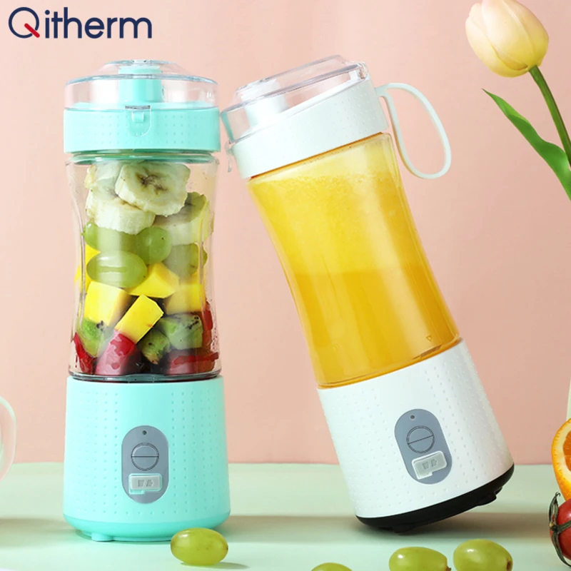 Portable Mixer USB Electric Fruit Juicer USB Rechargeable Smoothie Maker Blender Mini Food Processor Juice Cup Fruit Mixer 
Portable Mixer USB Electric Fruit Juicer USB Rechargeable Smoothie Maker Blender Mini Food Processor Juice Cup Fruit Mixer