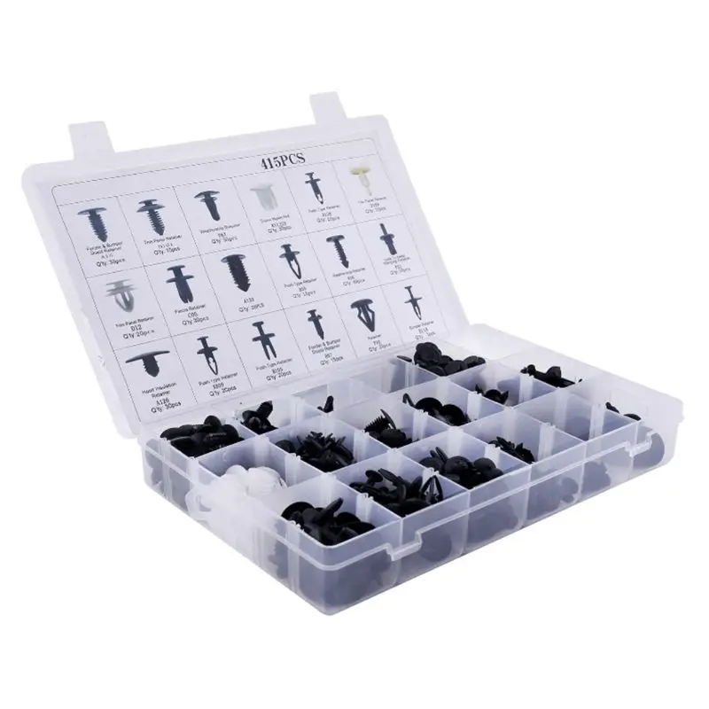 Auto Body Fastener Clip Kit-447pcs with Push Retainer Clips, Removal Tool
Auto Body Fastener Clip Kit-447pcs with Push Retainer Clips, Removal Tool