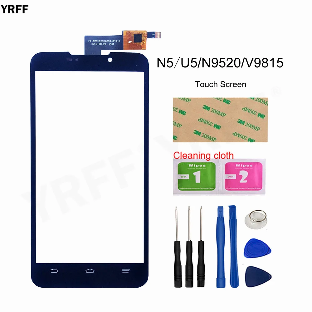 

Good Glass Touch Sensor Panel For ZTE Starxtrem SFR Grand Memo N5 U5 N9520 V9815 Touch Screen Digitizer Panel Repair Part