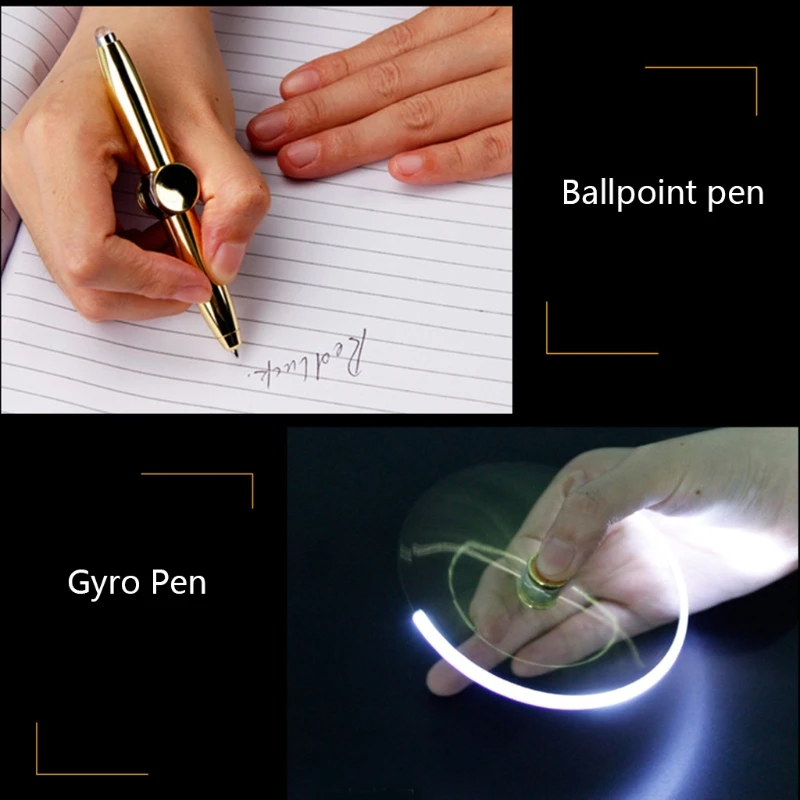 85DE LED Spinning Pen Ball Pen Fidget Spinner Hand Top Light EDC Stress Relief Toys Kids Toy Gift School Supplies
85DE LED Spinning Pen Ball Pen Fidget Spinner Hand Top Light EDC Stress Relief Toys Kids Toy Gift School Supplies