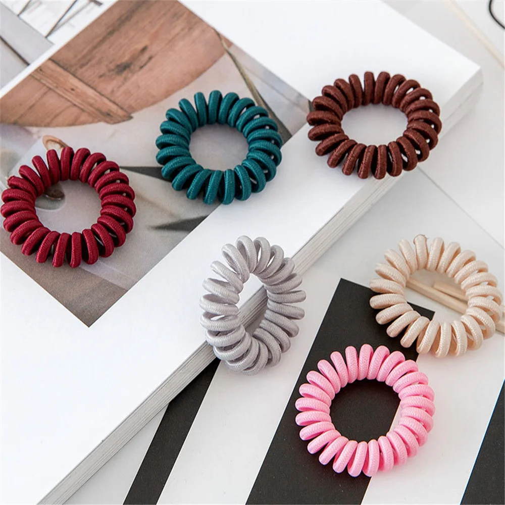New Korea Style Fashion Joker Thin Telephone Line Elastic Rubber Band Women Girls Hair Tie Hair Rope Daily Hair Accessories
New Korea Style Fashion Joker Thin Telephone Line Elastic Rubber Band Women Girls Hair Tie Hair Rope Daily Hair Accessories