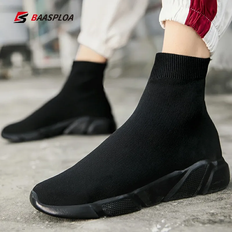 Baasploa New Arrival Men Women Winter Couple Socks Shoes Women Thick-soled Casual Large Size 33-47 Couple Knitted Short Boots
Baasploa New Arrival Men Women Winter Couple Socks Shoes Women Thick-soled Casual Large Size 33-47 Couple Knitted Short Boots