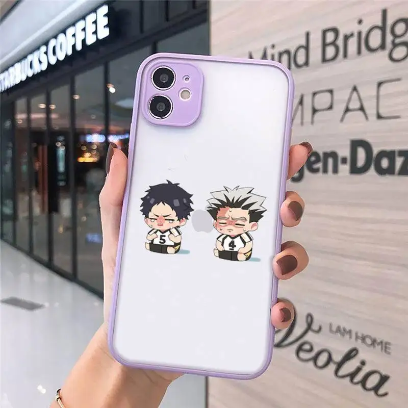 Cute Japan Anime Oya Haikyuu Phone Case matte transparent For iphone 7 8 11 12 plus mini x xs xr pro max cover
Cute Japan Anime Oya Haikyuu Phone Case matte transparent For iphone 7 8 11 12 plus mini x xs xr pro max cover