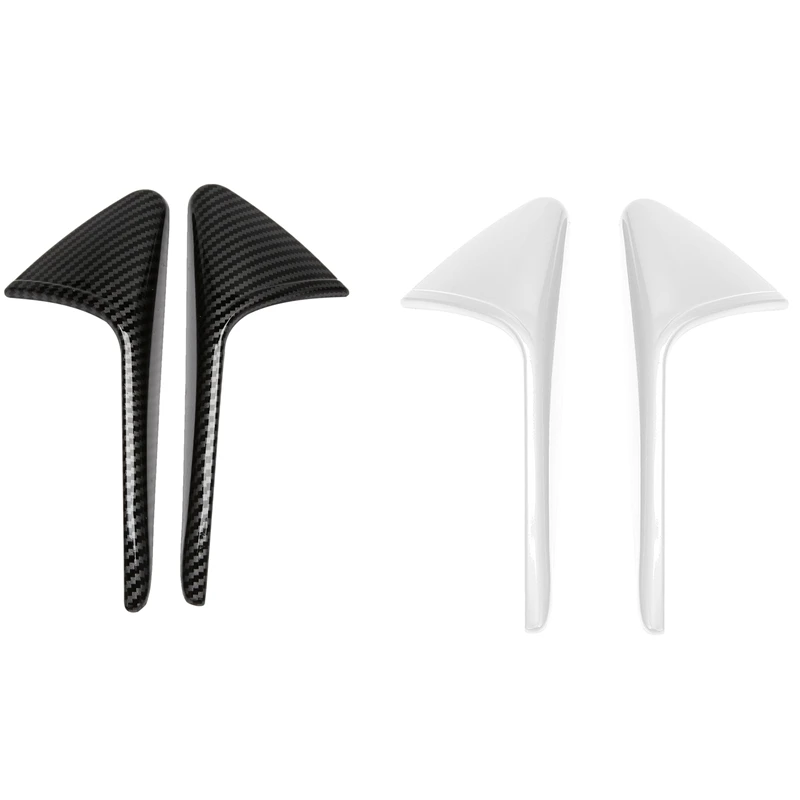 2 Set Car Camera Decorative Stickers Camera Cover Trim for Tesla Model 3/ Y 2021-, Bcarbon Pattern Highlight & White 
2 Set Car Camera Decorative Stickers Camera Cover Trim for Tesla Model 3/ Y 2021-, Bcarbon Pattern Highlight & White